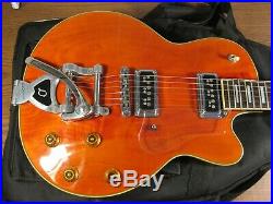 DeArmond M-77T Beautiful Orange Electric Guitar