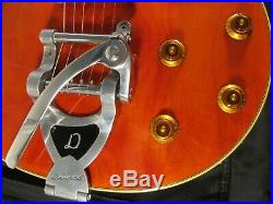 DeArmond M-77T Beautiful Orange Electric Guitar