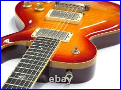 Dean Soltero Sunburst Les Paul Lespau Lp Type Electric Guitar