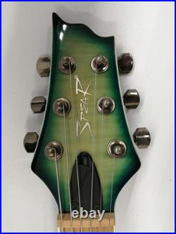 Dean Spear Guitar Electric Dark Finish, Solid Body, 6-String Dean Spear Guitar Electric Dark Finish, Solid Body, 6-String