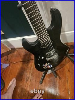 Dean avalanche 7 string guitar left handed
