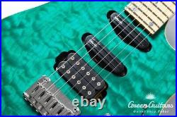 Dragonfly Hi-Sta Custom Bora Blue SSH Strat Type Electric Guitar