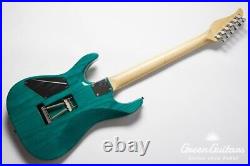 Dragonfly Hi-Sta Custom Bora Blue SSH Strat Type Electric Guitar