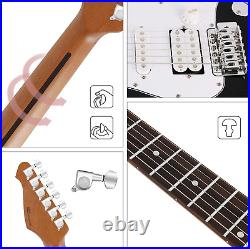 EASTROCK Electric Guitar 39 Inch Full Beginner Starter Kit Full Size with 10W Am