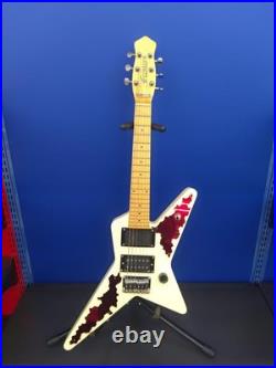 EDWARS E-RS-32M Used Maple neck Maple fingerboard White withSoft case