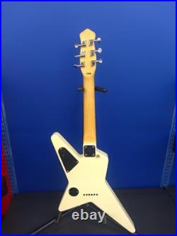 EDWARS E-RS-32M Used Maple neck Maple fingerboard White withSoft case