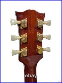 ELK Electric Guitar Mb-530 Hard Case Logo Plate Missing Truss Rod Clockwise