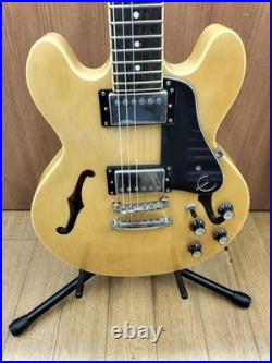 EPIPHONE ES-339 PRO NATURAL Semi-Acoustic Electric Guitar Used