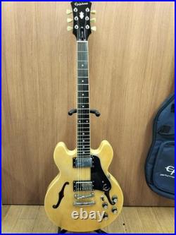 EPIPHONE ES-339 PRO NATURAL Semi-Acoustic Electric Guitar Used