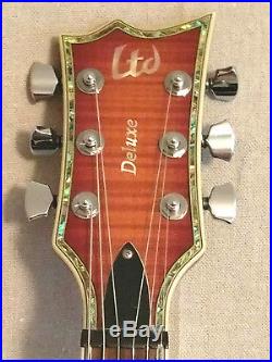 ESP LTD EC-1000 Deluxe Electric Guitar withSKB TSA Case