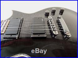 ESP LTD EC-401FM See-Thru Black Sunburst 6-String Electric Guitar
