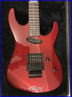 ESP M2 Deluxe Guitar ESP M-2 Deluxe Guitar ESP M-II Deluxe Guitar Candy Red MIJ