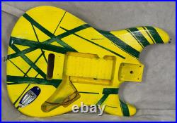 EVH Style Electric Guitar Body-HandMade USA-Barncaster/ Video