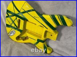 EVH Style Electric Guitar Body-HandMade USA-Barncaster/ Video