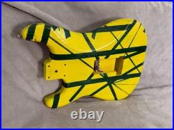 EVH Style Electric Guitar Body-HandMade USA-Barncaster/ Video