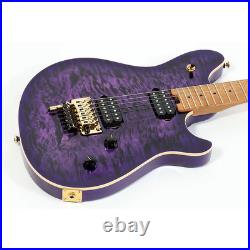 EVH Wolfgang Special QM Electric Guitar Purple Burst 197881316013 OB EVH Wolfgang Special QM Electric Guitar Purple Burst 197881316013 OB