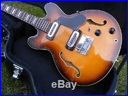 E Gitarre Hoyer Thinline Typ 53 Halbresonanz, allerbester Zustand, Top-Player