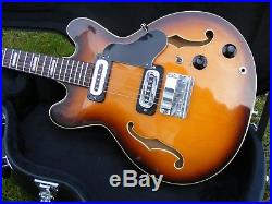 E Gitarre Hoyer Thinline Typ 53 Halbresonanz, allerbester Zustand, Top-Player