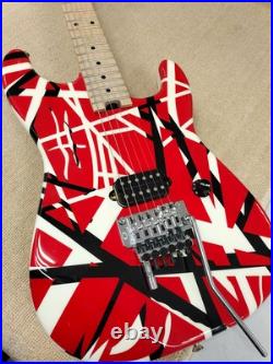 E. V. H. STRIPE SERIES R/B/W Used Electric Gutiar