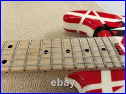 E. V. H. STRIPE SERIES R/B/W Used Electric Gutiar