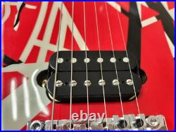 E. V. H. STRIPE SERIES R/B/W Used Electric Gutiar