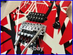 E. V. H. STRIPE SERIES R/B/W Used Electric Gutiar