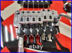 E. V. H. STRIPE SERIES R/B/W Used Electric Gutiar