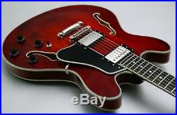 Eastman T386 Red Semi Hollow Electric Guitar & Hard Case