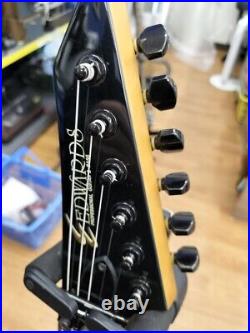 Edwards E-AS-105SM Black Used Electric Guitar Shipping From Japan