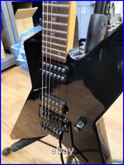 Edwards E-AS-105SM Black Used Electric Guitar Shipping From Japan