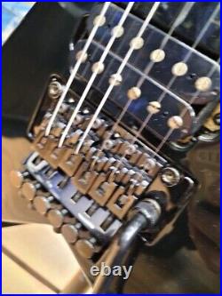 Edwards E-AS-105SM Black Used Electric Guitar Shipping From Japan