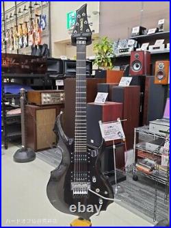 Edwards Forest GT Black Electric Guitar Used Shipping From Japan withGig Bag
