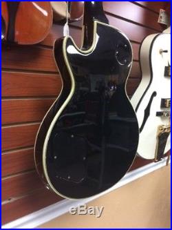 Edwards by ESP Les Paul Custom Electric Guitar Black Chrome Parts