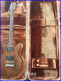 Electra X260 Walnut 1980's Electric Guitar With Original Case