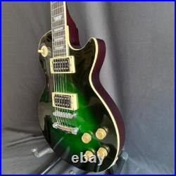 Electric Guitar Chib Greenburst Binding Archtop Replica Version FREE SHIPPING Electric Guitar Chib Greenburst Binding Archtop Replica Version FREE SHIPPING