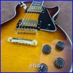 Electric Guitar Custom Tribute Sunburst Flame Maple Top FREE SHIP Handcrafted