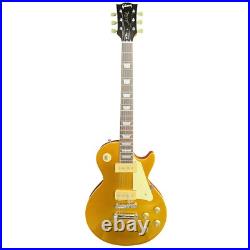 Electric Guitar Factory Directly Golden top Archtop P90 TOM Binding FREE SHIP