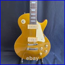 Electric Guitar Factory Directly Golden top Archtop P90 TOM Binding FREE SHIP