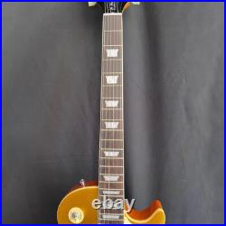 Electric Guitar Factory Directly Golden top Archtop P90 TOM Binding FREE SHIP