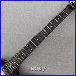 Electric Guitar Flamed Maple Vintage Sunburst Finish H-H Pickups Black Hardware