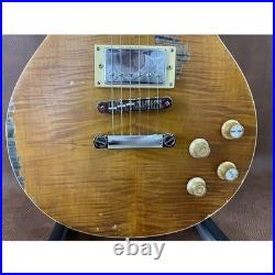 Electric Guitar Handcrafted Relic Archtop Tune-O-Matic Flame Maple Top FREE SHIP