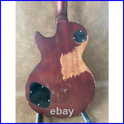 Electric Guitar Handcrafted Relic Archtop Tune-O-Matic Flame Maple Top FREE SHIP