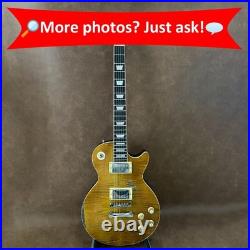 Electric Guitar Handcrafted Relic Archtop Tune-O-Matic Flame Maple Top FREE SHIP