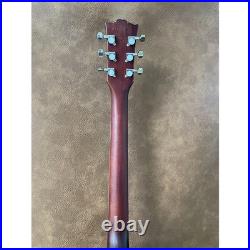 Electric Guitar Handcrafted Relic Archtop Tune-O-Matic Flame Maple Top FREE SHIP