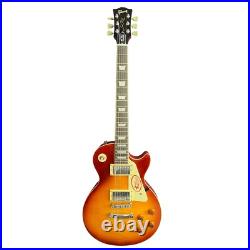 Electric Guitar Humbukcer Flame Maple Top Standard TOM Bridge Bone Nut FREE SHIP