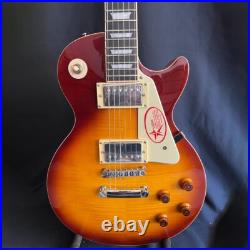 Electric Guitar Humbukcer Flame Maple Top Standard TOM Bridge Bone Nut FREE SHIP