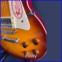 Electric Guitar Humbukcer Flame Maple Top Standard TOM Bridge Bone Nut FREE SHIP