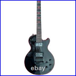 Electric Guitar Red Multi-ply Binding Archtop Handcrafted Balck Parts FREE SHIP