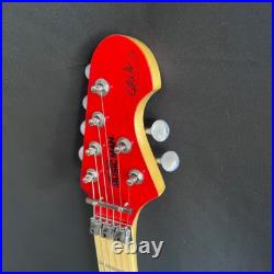 Electric Guitar Tremolo Flame Maple Top Red Locking Nuts Bolt On FREE SHIPPING Electric Guitar Tremolo Flame Maple Top Red Locking Nuts Bolt On FREE SHIPPING