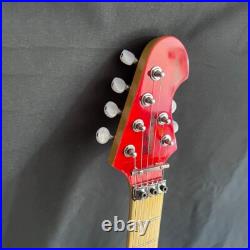 Electric Guitar Tremolo Flame Maple Top Red Locking Nuts Bolt On FREE SHIPPING Electric Guitar Tremolo Flame Maple Top Red Locking Nuts Bolt On FREE SHIPPING